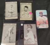 Vintage 5 card lot