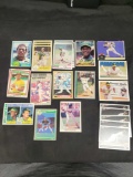 Ricky Henderson baseball card lot 27 cards