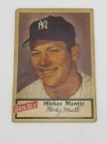 1954 Dan Dee Chips Mickey Mantle Card