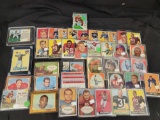 60 plus Vintage football cards cards