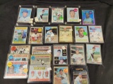 Lot of 20 plus 1968-71 Topps baseball cards