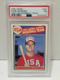 1985 Topps Mark McGwire US Baseball Team Rookie PSA 7