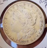 Morgan silver dollar 1878 rev 79 rare variety nice AU Beauty Original collector grade