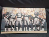 Football print on canvas Hostetler 26 x 15