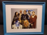 Signed framed photo Natalie Portman, Hayden Christensen, Ewan McGregor