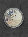 2002-P XIX Salt Lake City Winter Olympics Proof Commemorative Silver Dollar