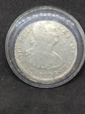 1797 Mexico Silver 8 Reales Pillar Dollar- Possible copy