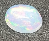 Oval cut 1.06ct opal gemstone With Id card