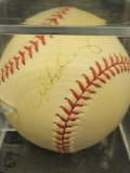 Signed baseball saying Alex Rodriguez