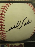 Signed baseball saying Mark Scalise