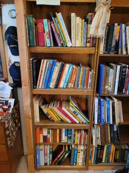 Bookshelf w language books