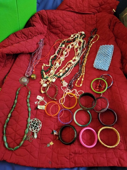Costume Jewelry Bracelets and Necklaces