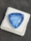 Sea blue Trillant cut Topaz gemstone 25.50ct