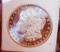 Morgan silver dollar 1980 O Gem BU PL Glassy rare date Cameo Stunning slabed Beauty