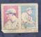 Babe Ruth and TY Cobb Strip baseball card