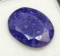 8.76ct Blue Oval cut Sapphire gemstone