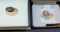 10kt gold and diamond AAA pins