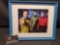 Framed photo of Star Treks William Shatner Leonard Nimoy. Signed
