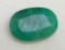 6.07ct Green oval cut Emerald gemstone