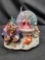 Beauty and the beast musical snow globe