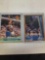 Shaquille O'Neal Rookie card lot of 2