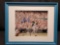 Framed 8 x 10 in photo Reds Ken Griffey Jr. Signed