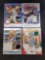 4 Jersey baseball cards Jeff McNeil, Brendan Rodgers, Robinson Cano, Blooper