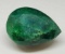 378.00 ct Pear cut Green Emerald gemstone