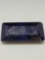 247.cts blue Sapphire Rectangular cut gemstone