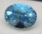 8.48cts blue oval cut Topaz gemstone