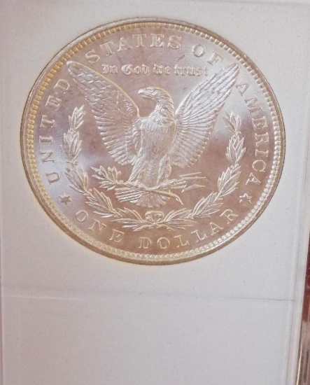 Morgan silver dollar 1896 Gem BU MS++ High Grade Satin white Stunner