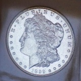 Morgan silver dollar 1899 O Gem Bu Glassy PL Rare date with Mirrors Wow coin