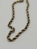 10kt gold necklace