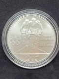 1995-D XXVI Atlanta Olympiad Cycling Uncirculated Commemorative Silver dollar