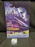 Johnny Depp in Edward Scissorhands signed movie poster