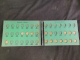 Roosevelt Dime Folder with 16 Different Barber Dimes Includes Semi-key 1949-s