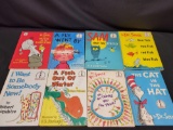 Vintage Dr.Seuss and Beginner books Cat in the Hat .A fish out of water. A fly went by and more