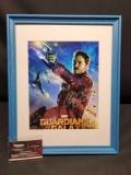 Marvel Guardians of the Galaxy Framed photo. Signed