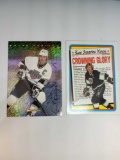 Wayne gretzky card lot 1996 donruss limited halo and los Angeles glory 1990