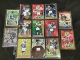 Barry Sanders lot of 13 cards