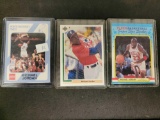 Lot of 3 Michael Jordan basketball and baseball card