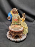 Beauty and the beast musical snow Globe