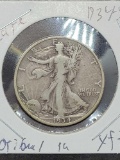 Walking liberty silver half 1934 S XF++ Original PQ rare Date better Grade nice coin
