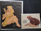 1940's Pinup prints by Al Moore and Randall Art