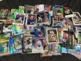 Box of late 2000s baseball cards 200+ cards Rookie cards
