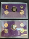 United States mint set lot of 2 premium condition in original boxes 1988 and 1991