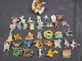 Pokemon pins and figure Charizard, Rayquaza, Pikachu, Blastoise,
