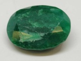 Green 89.64ct oval cut Emerald gemstone