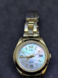 Timex Gold plated indigo vintage ladies watch