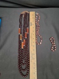 Beautiful Cold Water Creek 3 Strand Necklace Beaded Neckw Bracelet